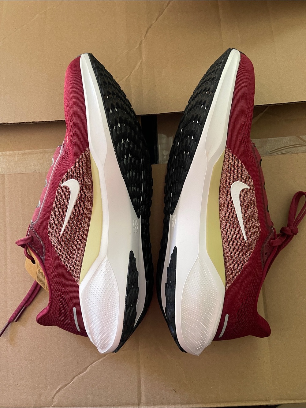Unisex Nike Garnet Florida State Seminoles Zoom Pegasus 41 Running Shoes NWOB - Picture 5 of 8